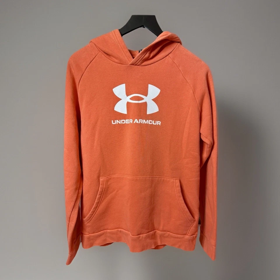 Under Armour Hoodie Youth XL Orange - Image 1 of 4