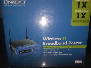 Linksys WRT54G Wireless G Broadband Router 2.4GHz 802.11g OPEN BOX - Picture 1 of 4