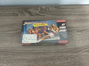 Street Fighter II Turbo Capcom - Super Nintendo SNES VHS Promo- Sealed Rare! - Imagen 1 de 5