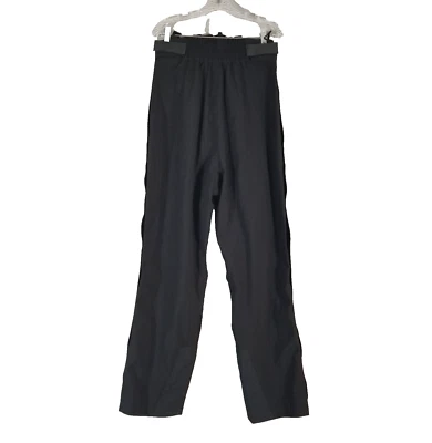 L.L. Bean Snow Pants Men's Large Black Nylon Goretex full zip adjustable waist - Image 1 of 4