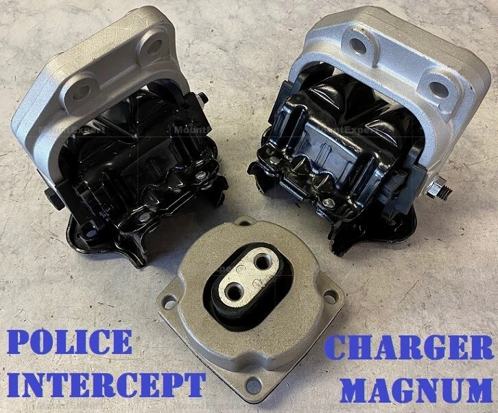 Soportes MA 3 piezas para Dodge Charger Magnum Police Intercept 2005 06 07 2008 5,7 L tracción trasera Foto 1 de 1
