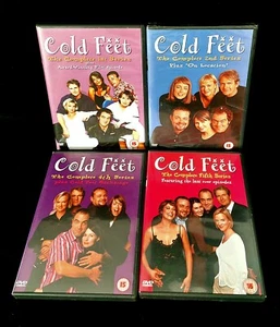 British Comedy - Cold Feet : Series 1, 2, 4 & 5 DVD - Region 2 - Picture 1 of 9