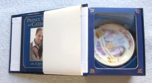 New Royal Wedding Little 2 1/4" Plate & Book  William & Kate GC - Picture 1 of 3