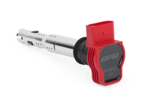 APR R8 Style coilpack ignition coil for MK5 MK6 Golf Audi S3 8P RS3 8P S4 S5 RED - Picture 1 of 2