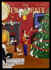 COVER ONLY The New Yorker December 21 1998 Christmas Decorations by B. van Innis