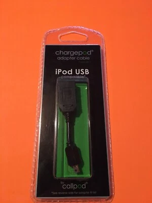 Chargepod Adapter Cable iPod Cable *compatible* CHUA-0011 2006 Fast Shipping - Image 1 of 2