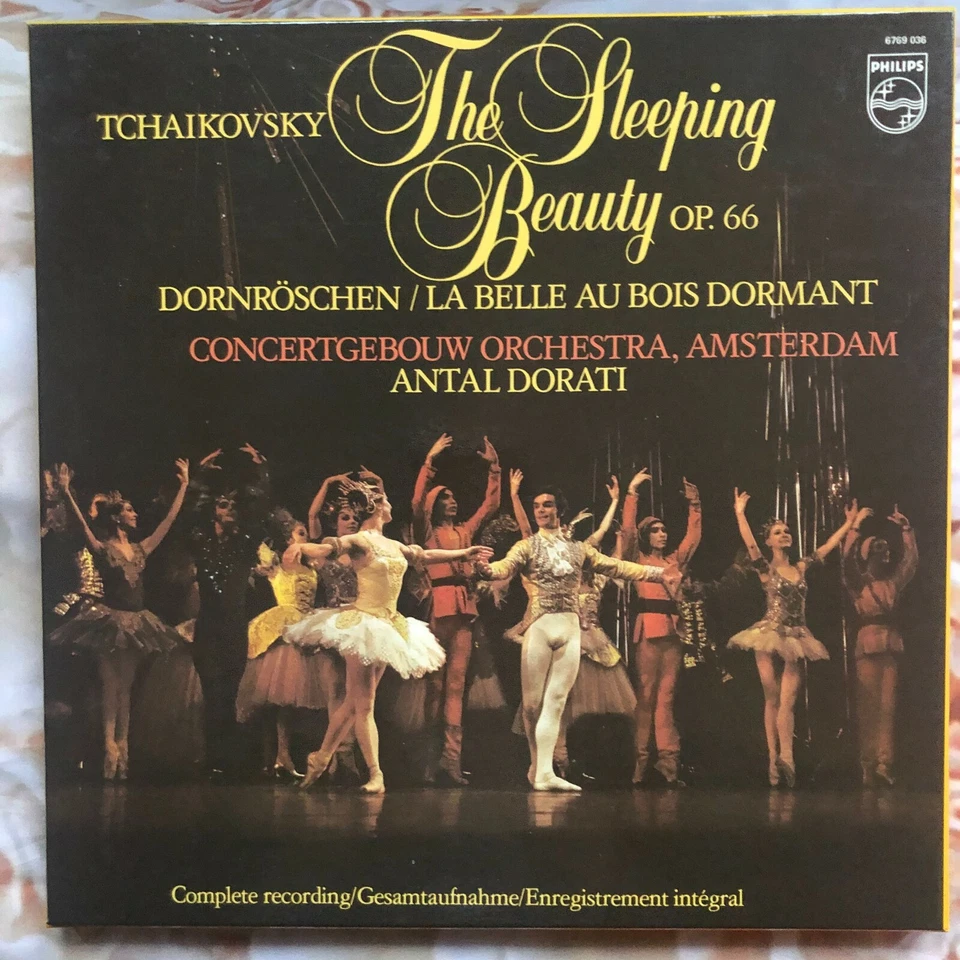TCHAIKOVSKY: SLEEPING BEAUTY. COMPLETE BALLET RECORDING.CONCERTGEBOUW. DORATI - Image 1 of 3
