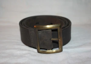 ORIGINAL WW2 AK ARMIA KRAJOWA POLISH PARTISAN MODIFIED WEHRMACHT BELT DATED 1942 - Picture 1 of 17