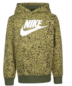 Boys 4-7 Nike Confetti Pullover Hoodie (Rough Green) Size 7 New - Picture 1 of 5