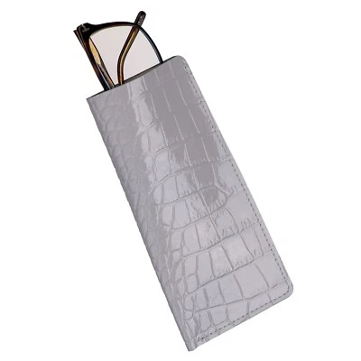 Estuche Gafas Cuero Natural Lujo Protección en Caja Regalo Tamaño: Mediano Foto 1 de 2