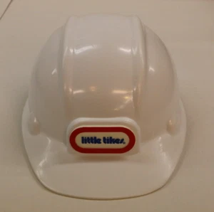 Vintage Little Tikes White Adjustable Hard Hat Pretend Play - Picture 1 of 5