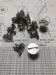 (10ea) F5-35 DZUS Quarter Turn Fasteners, 5/16” Shank, FA5-35 - Picture 1 of 2