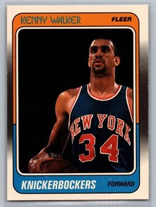 1988-89 Fleer Kenny Walker #83 New York Knicks Rookie - Picture 1 of 2
