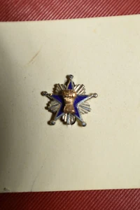 *N-Mint* Patrons Of Husbandry Pin Sterling - Picture 1 of 4