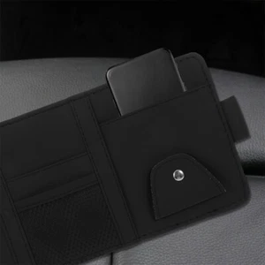 2 Pcs Car Glasses Holder Interior Visor Organizer Accessory - Picture 1 of 12