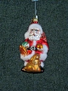Adorno Santa Klaus & Company - Naturaleza Papá Noel con animales - Imagen 1 de 3