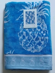 Tommy Bahama Pineapple Passion Beach Towel Double Sided, Cotton/Polyester - Picture 1 of 2
