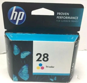 Oryginalny trójkolorowy wkład atramentowy Hp 28 exp. grudzień 2013 Biuro~B12 - Zdjęcie 1 z 6