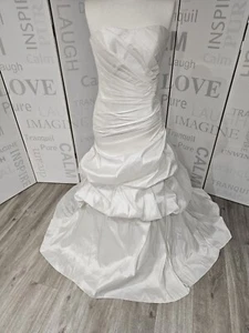 SALE!!! essense of australia wedding dress size 12 - Picture 1 of 13