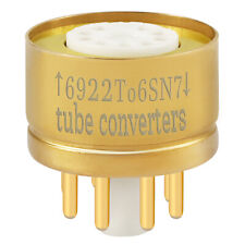 HIFI 6922 E88CC to 6SN7 6SL7 CV181 6N8 6H8C ECC32 Vacuum Tube Adapter Converter