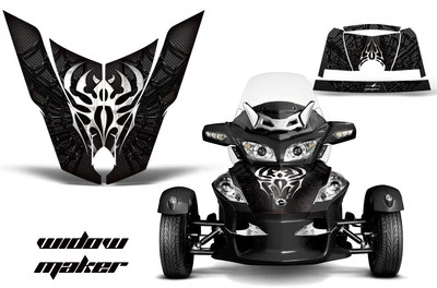 Calcomanías adhesivas gráficas traseras capó para Can-Am RTS Spyder 2010-2019 WIDOW k K Foto 1 de 2