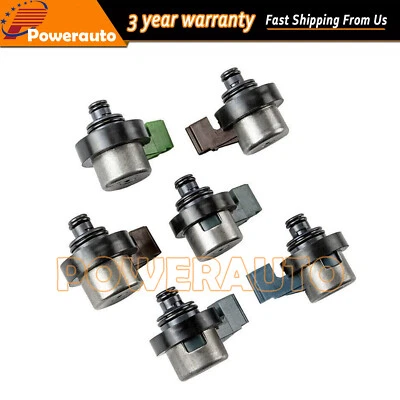6x 4EAT Transmission Solenoids Kit Fit For 2004-2009 Subaru Forester 2.5 Outback - Image 1 of 4