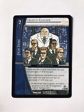 HIRED GOONS 1st EDITION CARD VS SYSTEM *402 MSM-098 WEB OF SPIDER-MAN V.S.