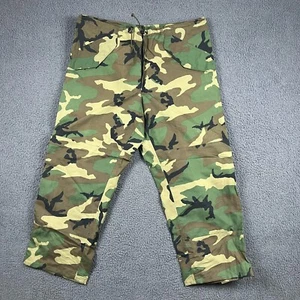 US Militär Hose Herren L Regular W39 L32 grün Goretex Cold Weather Rothco - Bild 1 von 7