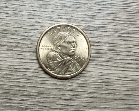 2003-D Sacagawea One Dollar Golden Coin Cover