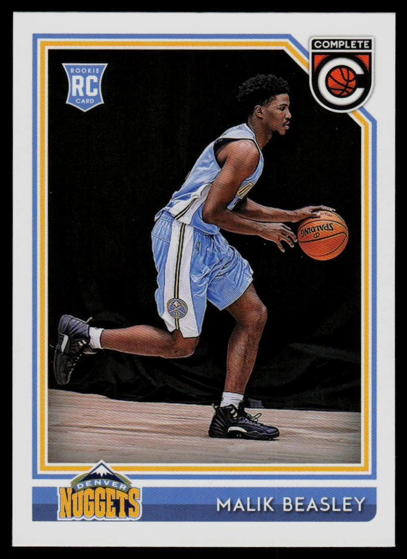 2016-17 Panini Complete #223 Malik Beasley Denver Nuggets
