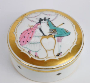 DECKELDOSE - ROSENTHAL - RHODODENDRON HANDGEMALT - Bild 1 von 11