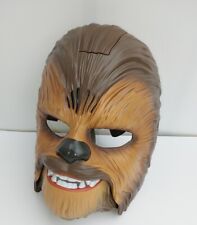 Halloween Mask Chewbacca Electronic Talking Star Wars 2015 Hasbro Working Exc