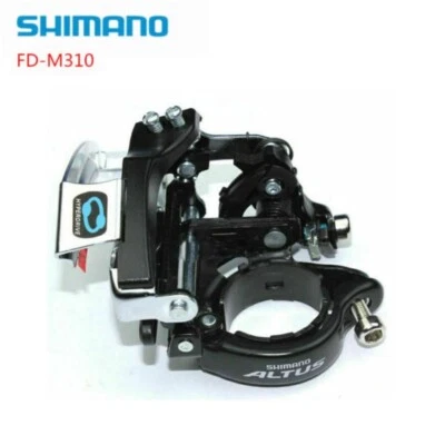 Shimano Altus FD-M310 7 8 21 24 Speed Front Derailleur 31.8/34.9mm Bike Sparts - Image 1 of 4