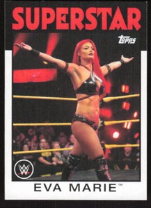 2016 Topps Heritage WWE Base Card Eva Marie #45