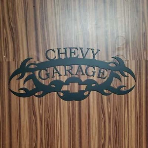 Chevy Garage Wall Art Sign - Picture 1 of 4