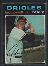 1971 Topps #700 Boog Powell SP Baltimore Orioles VG Condition