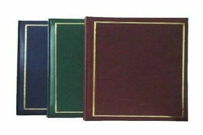 3x Jumbo XL Classic Foto Alben 35,5 x 36 cm Fotoalbum Buchalbum mit 80 weißen