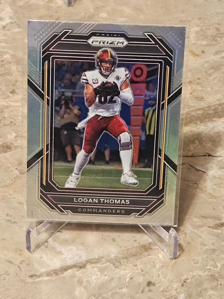 Prizm Football 2022 Logan Thomas Commanders 296 Silver SP Foto 1 de 1