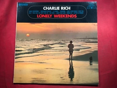 D1-81 CHARLIE RICH Lonely Weekend - WHITE LABEL PROMO - SUN RECORDS 110 -COUNTRY - Image 1 of 4