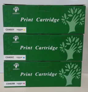 3 PK Toner Cyan Yellow Magenta for Canon 046H ImageClass MF731Cdw MF733cdw NEW - Picture 1 of 5
