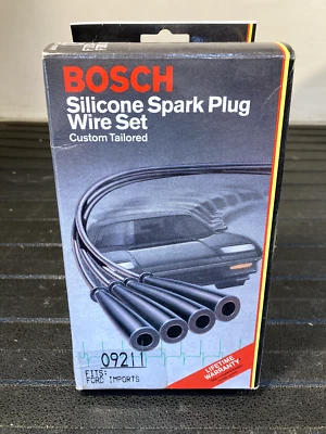 Juego de cables de bujía de silicona Bosch - 09211 - para Ford y Mazda MX-3 y otros Foto 1 de 4