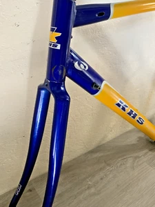 KHS AERO COMP FRAME MEDIUM TRUE TEMPER STEEL 126 MM REAR SPACING BRACKET & POST - Picture 1 of 21