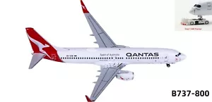 1:400 Phoenix PH04567 Qantas Airways B737-800 VH-VZW Aircraft Model+Free Tractor - Picture 1 of 6