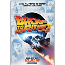 250660 Back to the Future Part II 1989 Classic Movie Film POSTER PRINT AU