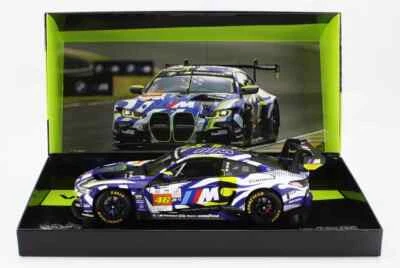 MINICHAMPS 1:18 MODELLINO AUTO VALENTINO ROSSI VR/46 BMW M4 GT3 24H LE MANS 2024 - Immagine 1 di 4