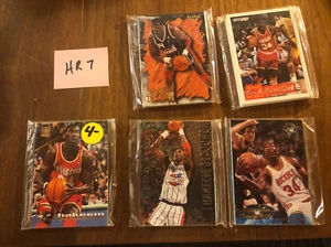 HOUSTON ROCKETS☄️NBA Basketball 1990s Team Sets🏀 Lot of 5💥Olajuwon Drexler #7 - Picture 1 of 8