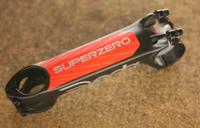 NOS NEW Deda Elementi SuperZero 1.1/8" aero ahead stem 130mm / 31.7 - Image 1 of 4