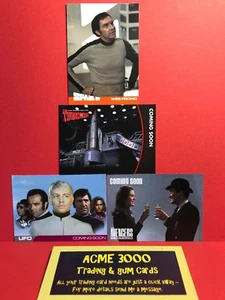 Unstoppable UFO Space 1999 Thunderbirds The Avengers Promo Card Set YEARSET 2018 - Picture 1 of 1