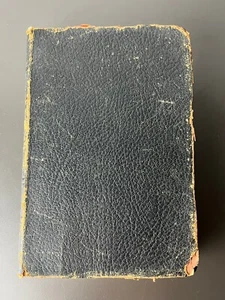 Vintage 1952 Holy Bible RSV Nelson & Sons. Genuine Leather, Black Text Edition - Foto 1 di 7