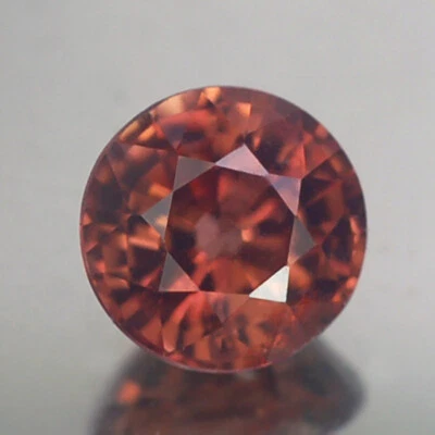 1.76CT BRILLANTE VVS 6.6MM REDONDO NARANJA ROSA CIRCÓN NATURAL Foto 1 de 3